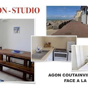 Studio Option Face A La Mer Apartment Agon-Coutainville Exterior photo