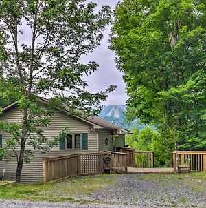 Warm Wooded Cabin With 2-Story Deck And Mountain View! Villa Beech Mountain Exterior photo