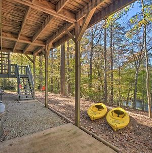 Luxe Lake Hartwell Waterfront Getaway With Fire Pit! Lavonia Exterior photo