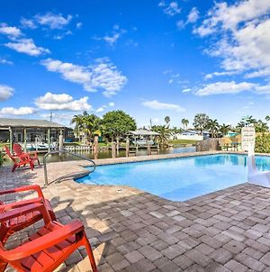 Merritt Island Home On Canal Private Heated Pool! Exterior photo