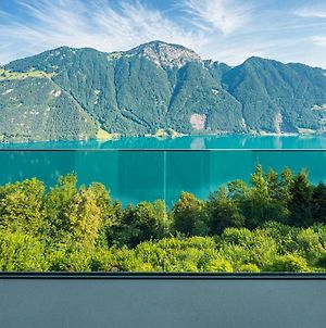 Exklusives Chalet Mit Traumhafter See- Und Bergsicht Seelisberg Exterior photo