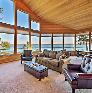 Marrowstone Island Home On Puget Sound With Mtn Views Exterior photo