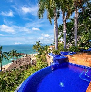 Villa In Conchas Chinas Sleeps 10 With Pool And Air Con Puerto Vallarta Exterior photo
