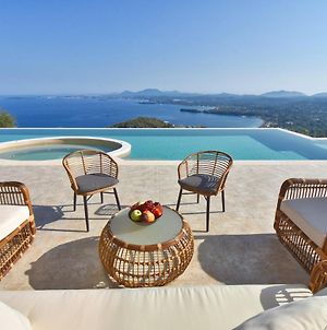 Summerwine Luxury Villa Sea View Private Pool Spartylas Exterior photo