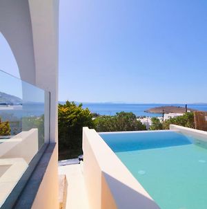 Villa With View Of Agios Ioannis And Pool With Jacuzzi Exterior photo