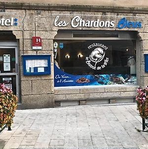 Logis Hotel Les Chardons Bleus Restaurant Le Bistrot De La Mer Roscoff Exterior photo