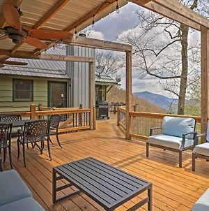 Serene Mountain Mist Retreat With Deck And Hot Tub! Maggie Valley Exterior photo