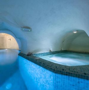Mystagoge Cave Pool/Jacuzzi, Cellar And Hammam Villa Vothon Exterior photo