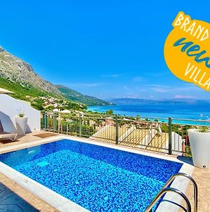 Luxury Villa Akti Barbati 2 With Private Pool Pyrgi  Exterior photo