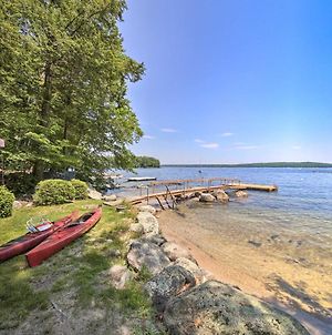 Sebago Lake Gem On Private Cove With Boat Dock! Raymond Exterior photo