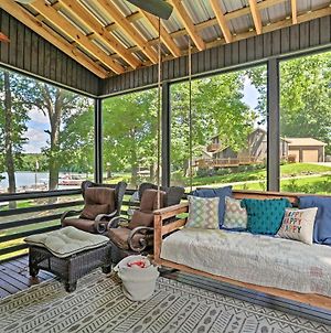 Luxe Lake Martin Cabin With Dock Boat And Hike! Villa Alexander City Exterior photo