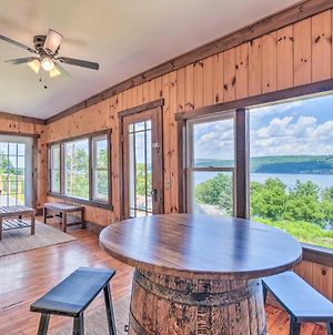 Watkins Glen Lakeview Cottage With Waterfall! Exterior photo