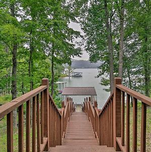 Lakefront Cottage With Private Double Dock Maynardville Exterior photo