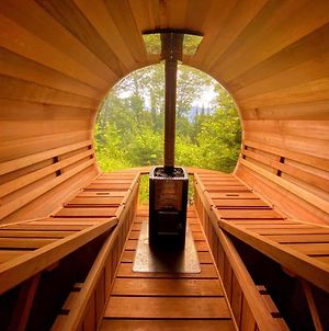 New Stunning Home With Breathtaking Views, Outdoor Cedar Sauna, Great Location Franconia Exterior photo