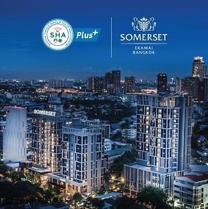 Somerset Ekamai Bangkok - Sha Plus Certified Apartment Exterior photo