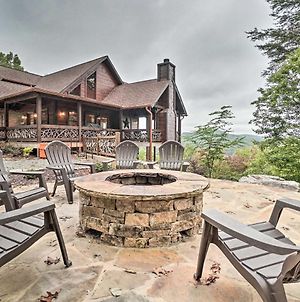 Mtn View Chalet With Hot Tub, Game Room And More! Blue Ridge Exterior photo