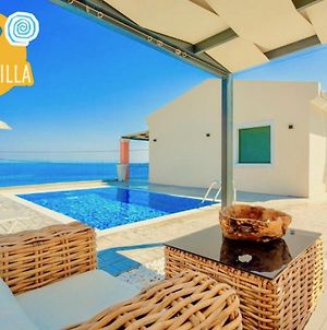 Luxury Villa Akti Barbati 3 With Private Pool Pyrgi  Exterior photo