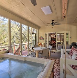 Riverfront Ellijay Home With Private Deck And Hot Tub! Exterior photo