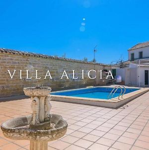 Villa Alicia En Porcuna, Jaen Con Piscina Y Chimenea Exterior photo