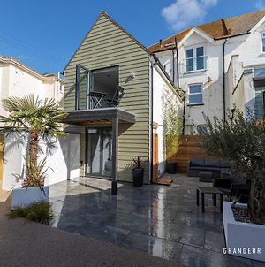 Perfect Lux Beachfront House With Balcony And Sea Views, Parking Villa Bournemouth Exterior photo