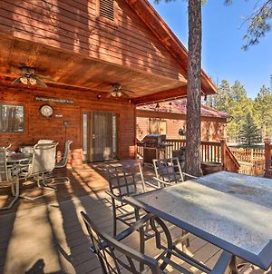 Pinetop Cabin With Deck About 7 Mi To Show Low Lake Villa Indian Pine Exterior photo