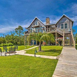 Spacious And Secluded Stilt Home On Fontaine Reserve Ocean Springs Exterior photo