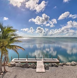 Oceanfront Sugarloaf Key Home With Private Dock Summerland Key Exterior photo