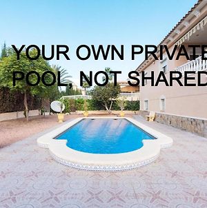 5 Star With Your Own Pool Not Shared Sky Tv Netflix Air Con 50Mb Wifi Apartment Alicante Exterior photo