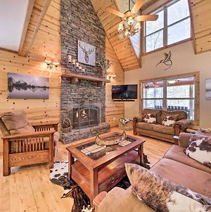 Stunning Blue Ridge Cabin With Wraparound Porch Villa Exterior photo