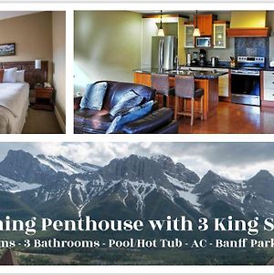 Luxury Penthouse Suite -1650Ft² - 3 King Suites Canmore Exterior photo