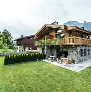 Modern Holiday Home In Leogang With Private Sauna Exterior photo
