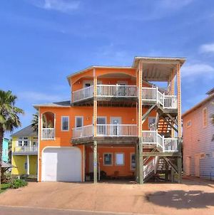 7 Bedroom Home Steps To The Beach With 4 Patios And Pool! Sleeps 20 Port Aransas Exterior photo