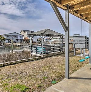 Gorgeous Oib Escape With Dock And Canal View! Villa Ocean Isle Beach Exterior photo