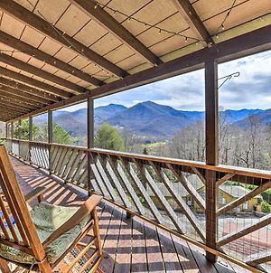 Best Location - Maggie Valley Cabin With Hot Tub! Villa Exterior photo