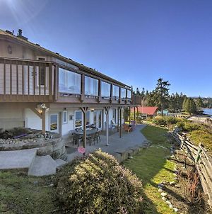 Waterfront Pnw Escape With Deck And Beach Access! Villa Port Hadlock-Irondale Exterior photo