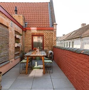 Midcentury Design Apartment With Outdoor Patio Bruges Exterior photo
