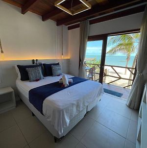 Apartamento Peixe Boi - Pe Na Areia Com Vista Frontal E Total Para O Mar Villa Barra Grande  Exterior photo