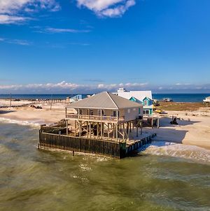 West Beach - Stay On The Sand! Gulf Views Galore, Only Steps To The Shore! Home Dauphin Island Exterior photo