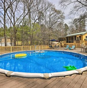 Lakefront Sparta Home With Private Pool And Dock! Exterior photo