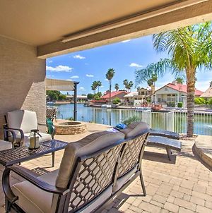 Striking Az Oasis With Gazebo And Lake Views! Villa Peoria Exterior photo