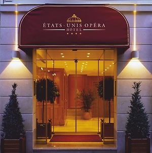 Hotel Etats Unis Opera Paris Exterior photo