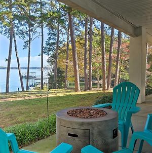 Lake Hartwell Hideaway With Fire Pit And Boat Dock! Townville Exterior photo