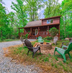 Cabin With Hot Tub, Screened Porch, Fire Pit, Wifi Villa Mineral Bluff Exterior photo