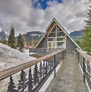 A-Frame With Views Walk To Snoqualmie Lifts! Villa Snoqualmie Pass Exterior photo