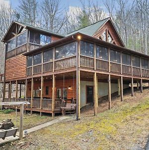 Luxurious 5Br Retreat Blue Ridge/ Pets/Private Hot Tub/Game Room/Fire Pit Exterior photo