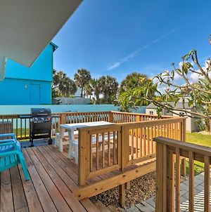 Beachfront Home Deck With Grill And Ocean Views! New Smyrna Beach Exterior photo