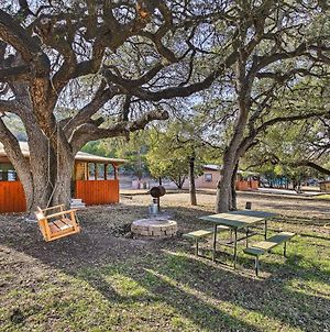 Cabana Luna Cabin With Deck, Swing And Fire Pit! Rio Frio Exterior photo