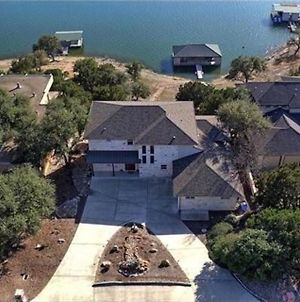 Luxurious Lakefront Home W/Beach, Boat Dock, Outdoor Living, And Game Room Lago Vista Exterior photo