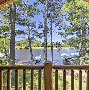 Lakefront Retreat With Patio, Grill And Boat Dock! Villa Eagle River Exterior photo
