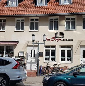 Das Sofa Restaurant-Pension-Spatkauf Greifswald Exterior photo